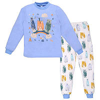 Теплая детская пижама для мальчика 0102302вдм р.104(4р) байка "Татошка"