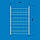 Стелаж із сітчастими полицями Колосок 3 кошики (ширина 600 мм), фото 4