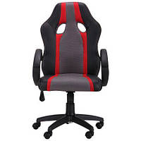 Игровое кресло Shift пластик механизм Tilt кожзам черный, спинка красная (AMF-ТМ)