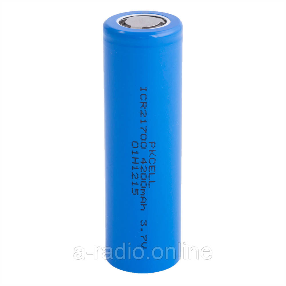 Акумулятор PKCELL ICR21700 3,7V 4200mAh