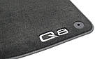 Велюрові передні килимки Q8, контрастний напис (4M8061275CMNO), фото 2