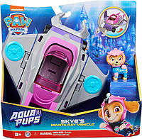 Щенячий патруль Аква автомобиль трансформер Скай Paw Patrol Aqua Pups Skye Transforming Manta Ray Vehicle