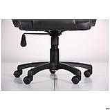 Крісло комп'ютерне ігрове Chase/Чейз чорно-сіре, спинка сітка ТМ Амф, фото 10