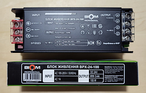 Блок живлення BIOM Professional DC24 100W BPX-100 4,17 А для світлодіодної стрічки