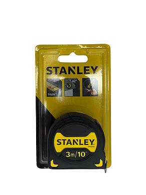 Рулетка STANLEY "GripTape": L = 3 м x 19 мм, метрична шкала STHT0-33567, фото 3