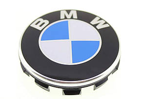 Центральна заглушка литого диска BMW (68 мм), 1 шт. оригінал (36136783536)