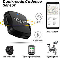 Датчик частоты вращения велосипеда LIVLOV V4 СТОК
