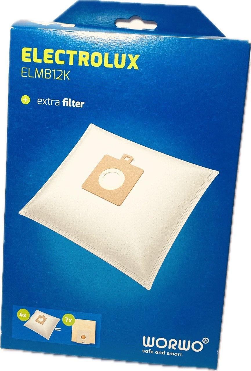 Мішки для пилососу Electrolux ELMB12K одноразові - запчастини до пилососу Electrolux