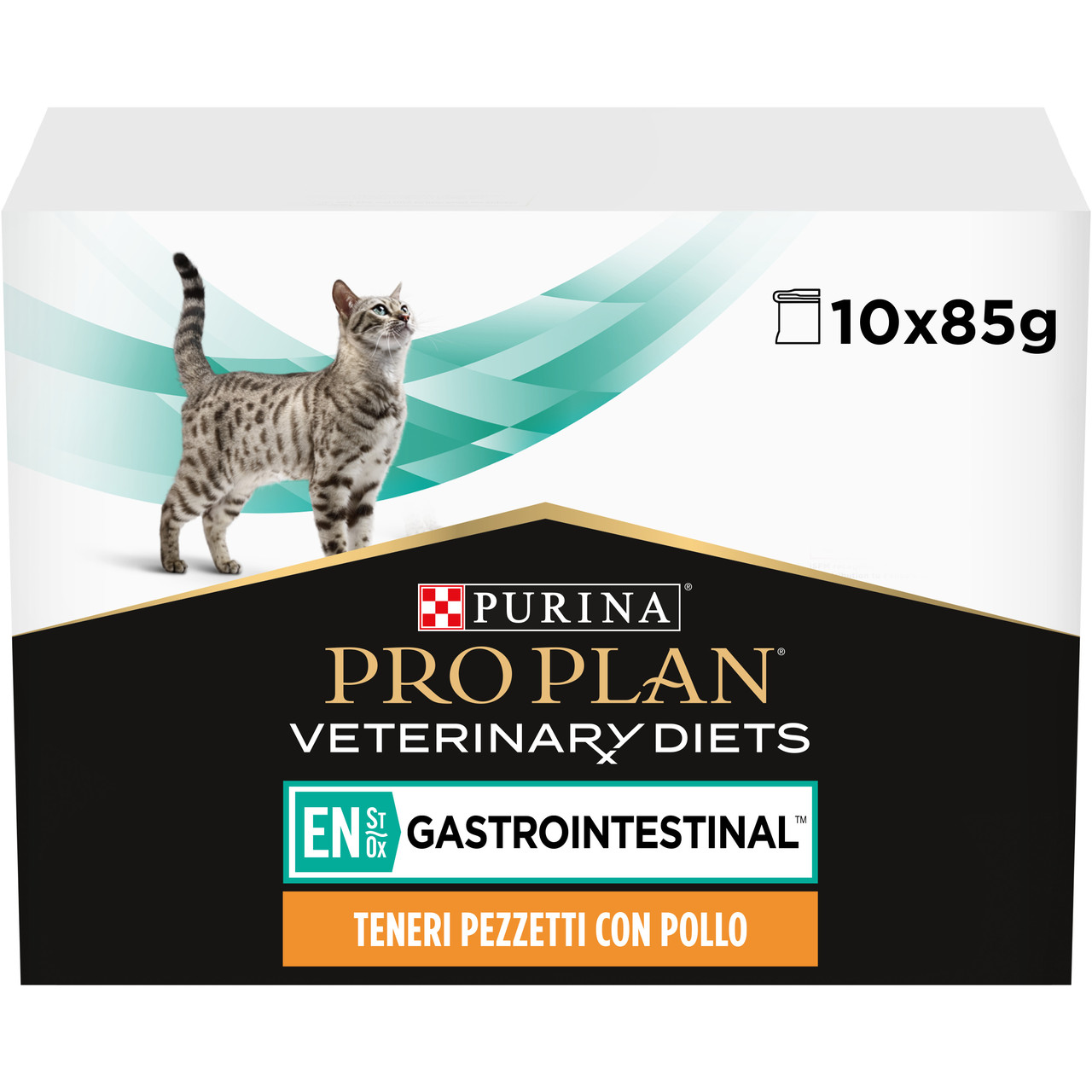 Пуріна Pro Plan Veterinary Diets Gastrointestinal вологий корм для кота кишкові розлади курка 85ГРх10ШТ