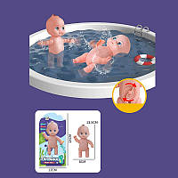 Водоплавающие игрушки арт. 669-001F2 (288шт/2) кукла заводная, р-р13,5*8, планшет 24*12см от