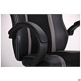 Крісло комп'ютерне Shift black/grey (Шифт чорно-сіре), ТМ Амф, фото 6