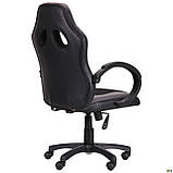 Крісло комп'ютерне Shift black/grey (Шифт чорно-сіре), ТМ Амф, фото 5