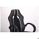Крісло комп'ютерне Shift black/grey (Шифт чорно-сіре), ТМ Амф, фото 6