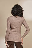 Джемпер для вагітних та годування Helen коричневий, фото 6