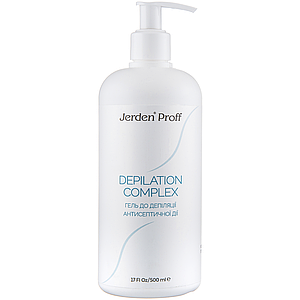 Гель до депіляції антисептичної дії Depilation Complex JERDEN PROFF, 500 мл