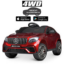 Електромобіль дитячий M 4140EBLRS Mercedes, автопофарбування, р/в 2,4G, 4 мотори 30 W, 1 акумулятор 12V9AH