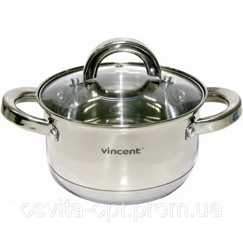 Vincent.Каструля D=20 3,6л  VC-3167-20, фото 1