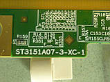 T-Con ST3151A07-3-XC-1, шлейф LVDS, пульт оригінал від LЕD телевізора Bravis LED-32G5000+T2 black (матриця розбита), фото 5