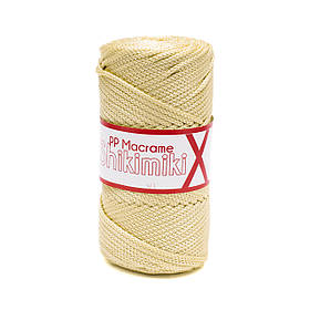 Трикотажний шнур PP Macrame XL, колір Золотий мускат