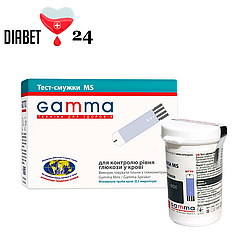 Тест-полоски GAMMA MS 25