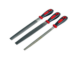 Набір напилків слюсарних 200 мм, 3 шт