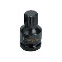 Головка ударна TOPTUL SPLINE М18 L44мм 1/2" KADB1618S