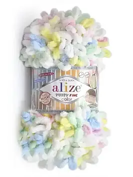 Alize Puffy Fine Color №5949 колір Зефір