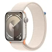 Смарт-часы Apple Watch Series 9 GPS 45mm Starlight Aluminum Case with Starlight Sport Loop (MR983)