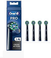 Насадки для электрической зубной щетки Oral-B PRO CROSS ACTION MAXI 4шт