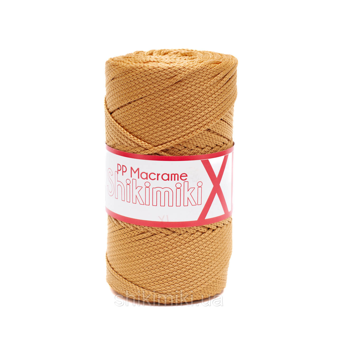 Трикотажний шнур PP Macrame XL, колір Каррі