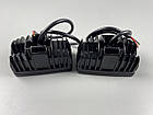 Фара LED прямокутна 1400 Lm + DRL (2 діоди) (об'ємна лінза) 10-80V, фото 4