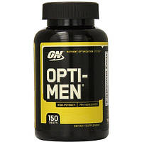 Витаминно-минеральный комплекс для спорта Optimum Nutrition Opti-Men 150 Tabs ML, код: 7520001