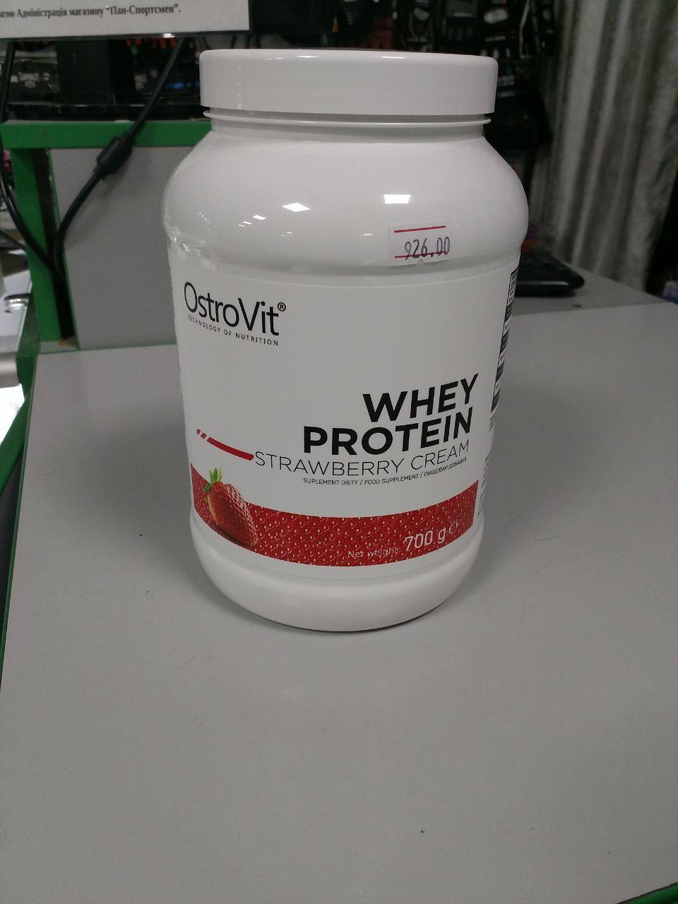 Протеїн WHEY Ostrovite 700g strawberry cream