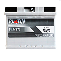 Автомобильный аккумулятор PLATIN Silver MF 65Ah 640A L+ (L2)