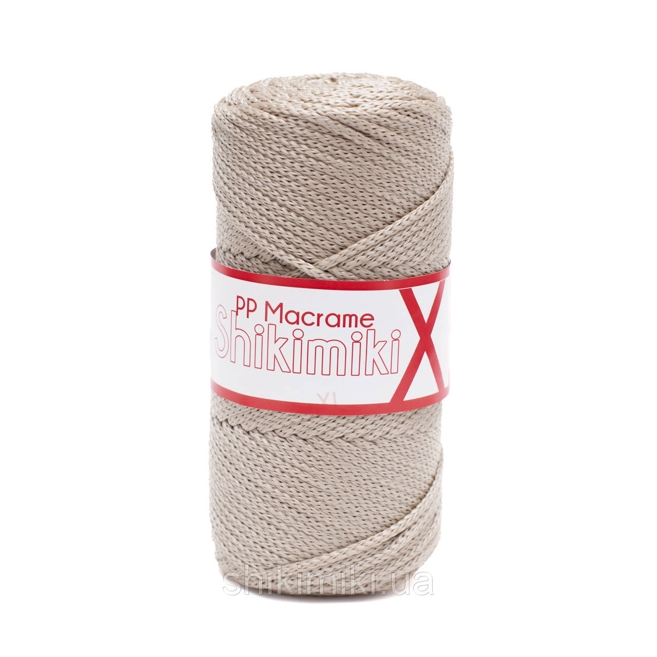 Трикотажний шнур PP Macrame XL, колір Темний лате