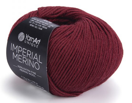 Imperial Merino YarnArt-3344 бордо