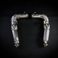 Даунпайп (Downpipe) ATP BMW X5M X6M 550/650/750 i/ix N63/S63 Heat Shield (комплект)