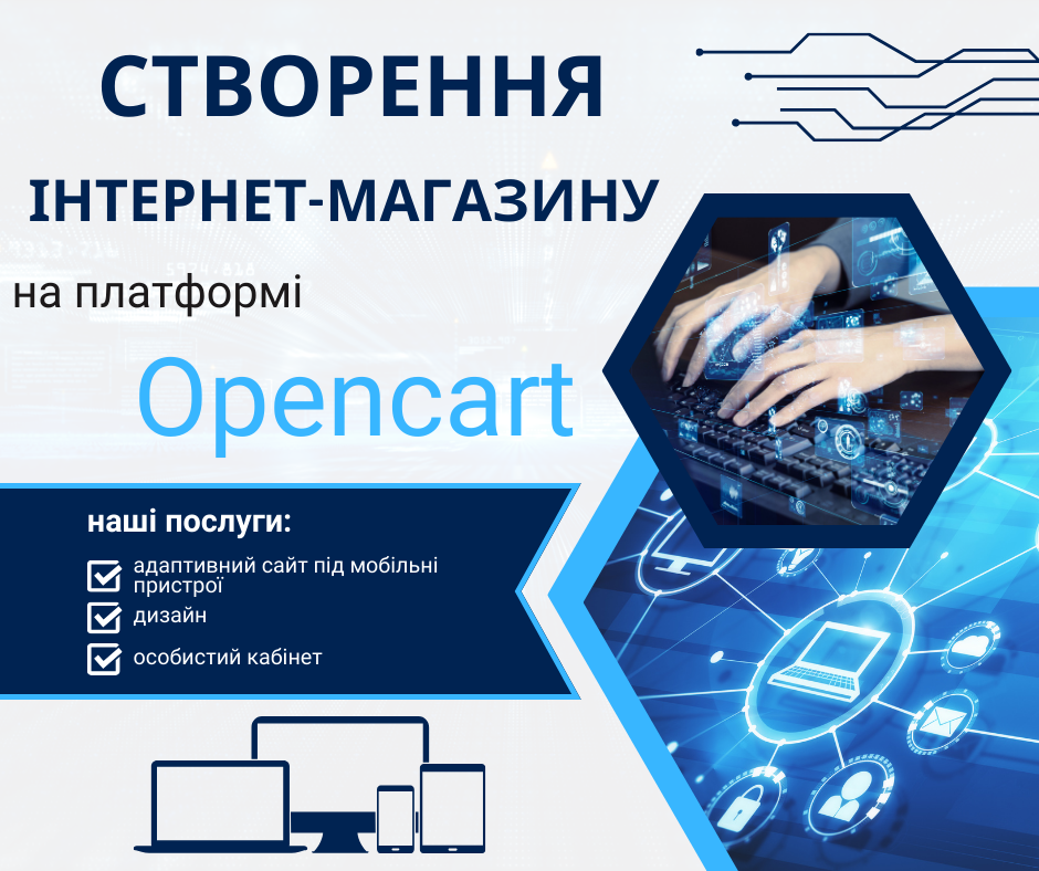 Створення інтернет магазину