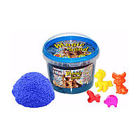 Magic sand блакитного кольору, у відрі 0,500 кг, шт