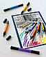 Набір двосторонніх маркерів Faber-Castell Pitt Artist Pen Dual Marker, 30 кольорів, 162030, фото 10