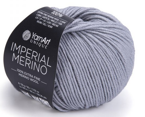 Imperial Merino YarnArt-3337 сірий, фото 1
