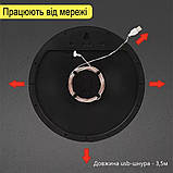 Настінний цифровий годинник з термометром, гігрометром, календарем, секундомір і таймер., фото 6