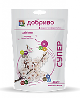 Цветение. Супер Удобрение водорастворимое кристаллическое NPK 14-8-32, 250 г, Nova Minerals ТОВ КТ, Польша