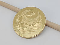 Монета сувенирная "Птица Феникс" (цвет - золото) арт. 04119
