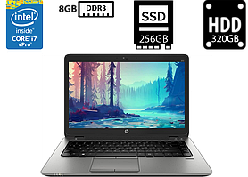 Ноутбук HP EliteBook 840 G2/14"IPS(1920x1080)/Intel Core i7-5600U 2.60GHz/16GB DDR3/SSD+HDD/AMD Radeon R7 M260X (1GB GDDR5)