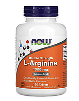 L-Arginine 1000 мг - 120 капсул - NOW Foods (L-аргинин Нау Фудс)