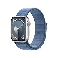 Смарт-часы Apple Watch Series 9 GPS 41mm Silver Aluminum Case with Winter Blue Sport Loop (MR923)