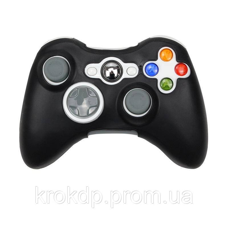 Чохол на джойстик для Xbox 360 Силіконовий чохол для геймпада Чорний
