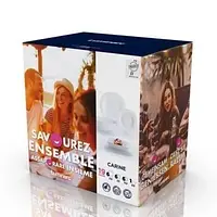 Luminarc.Carine White Сервіз столовий скло 19предм. №E6344/58929/N2185