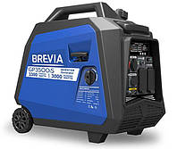 Генератор інверторний бензиновий Brevia GP3500iS 3 кВт (ном 3 кВт)